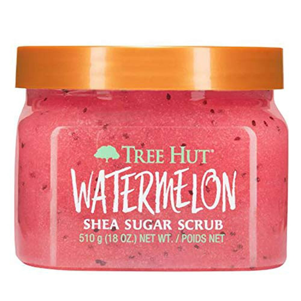 Tree Hut Watermelon Shea Sugar Scrub 18 Oz! Formulated With Watermelon, Certified Shea Butter