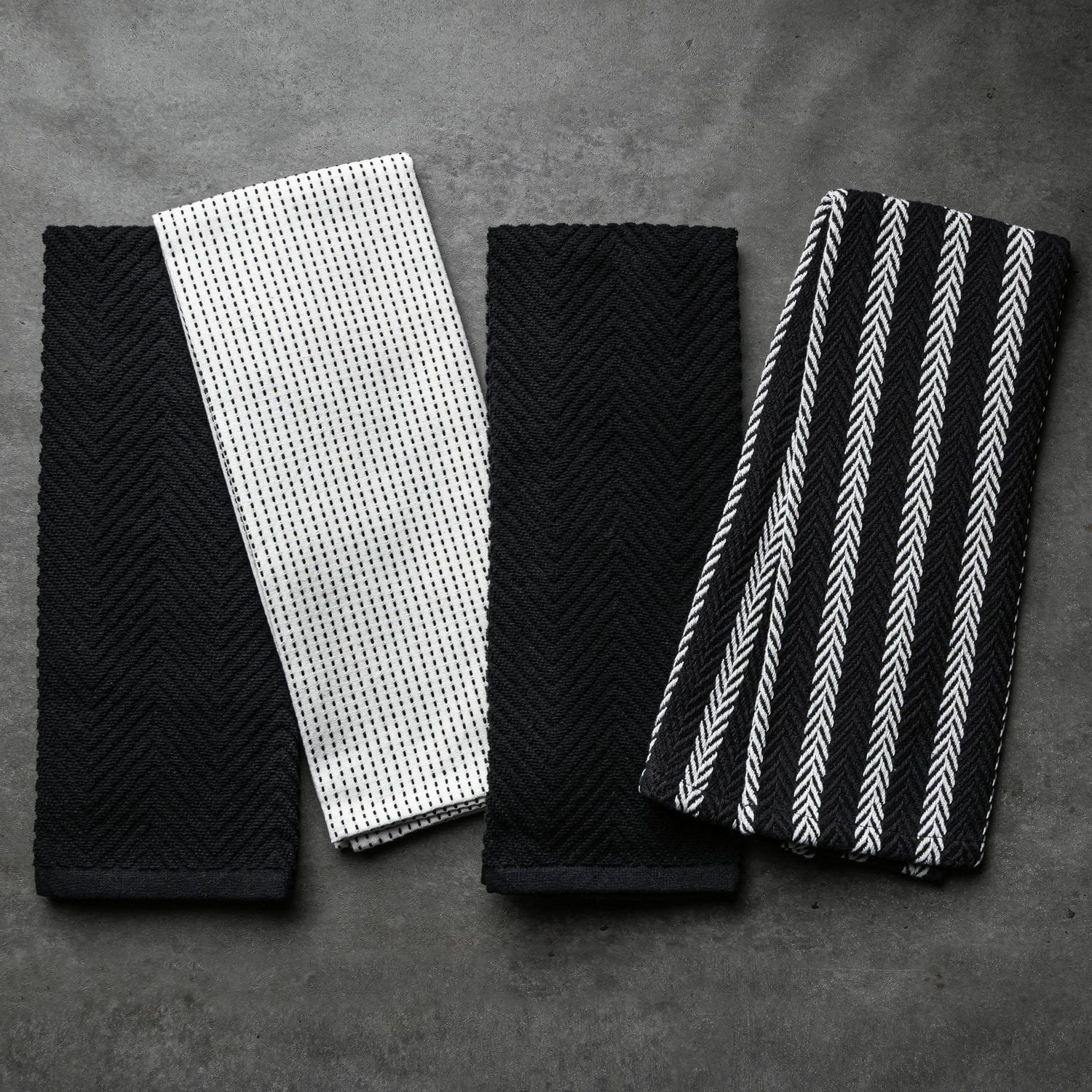 Thyme & Table 4-Pack Kitchen Towels, Towels