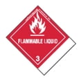 thumbnail image 1 of Labelmaster SNT6 Flammable Liquid Label, Blank, Paper, Standard Tab, Hazmat, 4.75" x 4" (Pack of 500), 1 of 1