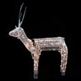 thumbnail image 2 of Northlight 48" Pre Lit Animated Standing Buck Reindeer Outdoor Christmas Decoration - Clear Lights, 2 of 3