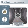 thumbnail image 5 of Dumble Metal Locking RV Tire Chock Trailer Wheel Lock RV Wheel Stabilizer 1-Pack, 5 of 7