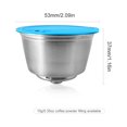 thumbnail image 5 of moobody Refillable Coffee Capsules Stainless Steel Coffee Maker Pod Filters Cup 0.35oz Capacity for Dolce Gusto EDG466 EDG606 EDG305 Me EDG626 Coffee Machine, 5 of 7