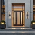 thumbnail image 2 of umeiluce 24" Cylinder Outdoor Wall Sconce Minimalist Linear Modern LED Wall Light for Entry Bedroom,Black Porch Light, 2 of 7
