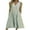 Gray, variant on JBEELATE Women Summer Bohemia Dress Sleeveless Casual Loose Button Down Long Dress Striped with Pockets