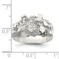 thumbnail image 3 of Sterling Silver Men's Nugget Ring, 3 of 6