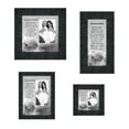 thumbnail image 3 of Picture Frame Set, 4 Piece Customizable Gallery Multi pack, 1-5x7, 1-8x8, 1-4x10, 1-4x4, for Tabletop or Wall Display, 3 of 6