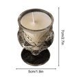 thumbnail image 3 of AuroraX Scented Candles Drip Candles Low-Temp(104℉) Fall Cup-Sculpted Soy Candles,Home Bedroom Decor Birthday Gifts for Women & Men, 3 of 5
