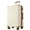 White Brown, variant on EUROCO 28" Hardside Checked Luggage, ABS Expandable Suitcase with TSA Lock and Double Spinner Wheels,Lightweight Durable luggage,White Brown