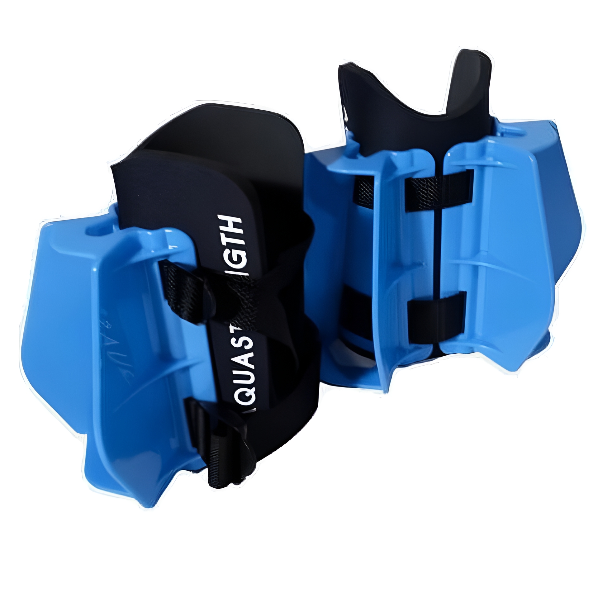Aquastrength Resistance Aquatic Blue Fins - Drag Resistance Pool Exercise Equipment for Lower Body