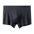 thumbnail image 3 of Men's Mesh Ice Breathable Cool Briefs with Pouch Thin Underwear, 3 of 7