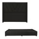 thumbnail image 1 of Box Base Cama King Size + Cabecera Aurora Negro, 1 of 8