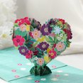thumbnail image 4 of Love Garland Acción de Gracias Tarjeta de felicitación 3D Tren Tarjeta de felicitación estéreo Escultura de papel Tarjeta de mensaje de bendición creativa hecha a mano Wmkox8yii gf11626, 4 of 9