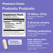 Physicians Choice Prebiotic Probiotic, for Men and Women, 30 Count