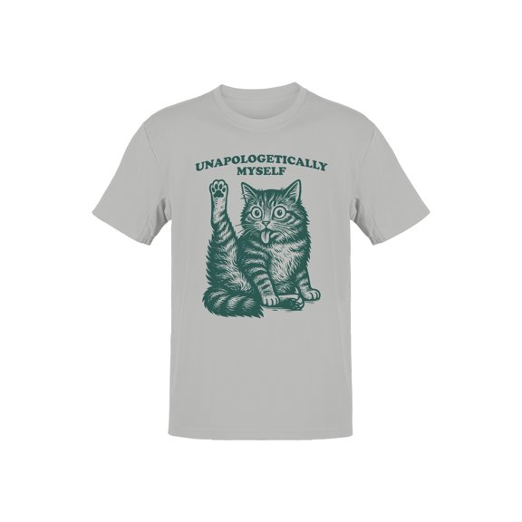 Unapologetically Myself Cat Art Men's T-shirt