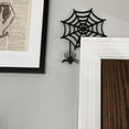 thumbnail image 4 of Letrero de esquina de puerta de Halloween, araña de bruja de madera, decoración de Halloween, letrero de bruja de Halloween, decoración de otoño, 4 of 9