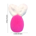 thumbnail image 3 of Easter Decorations for Home,Easter Spring Decor,Easter Plush Bunny Ear Egg Ornament, Soft Plush Decor, for Home Party Spring Festival Easter Decoration(MulticolorA), 3 of 8