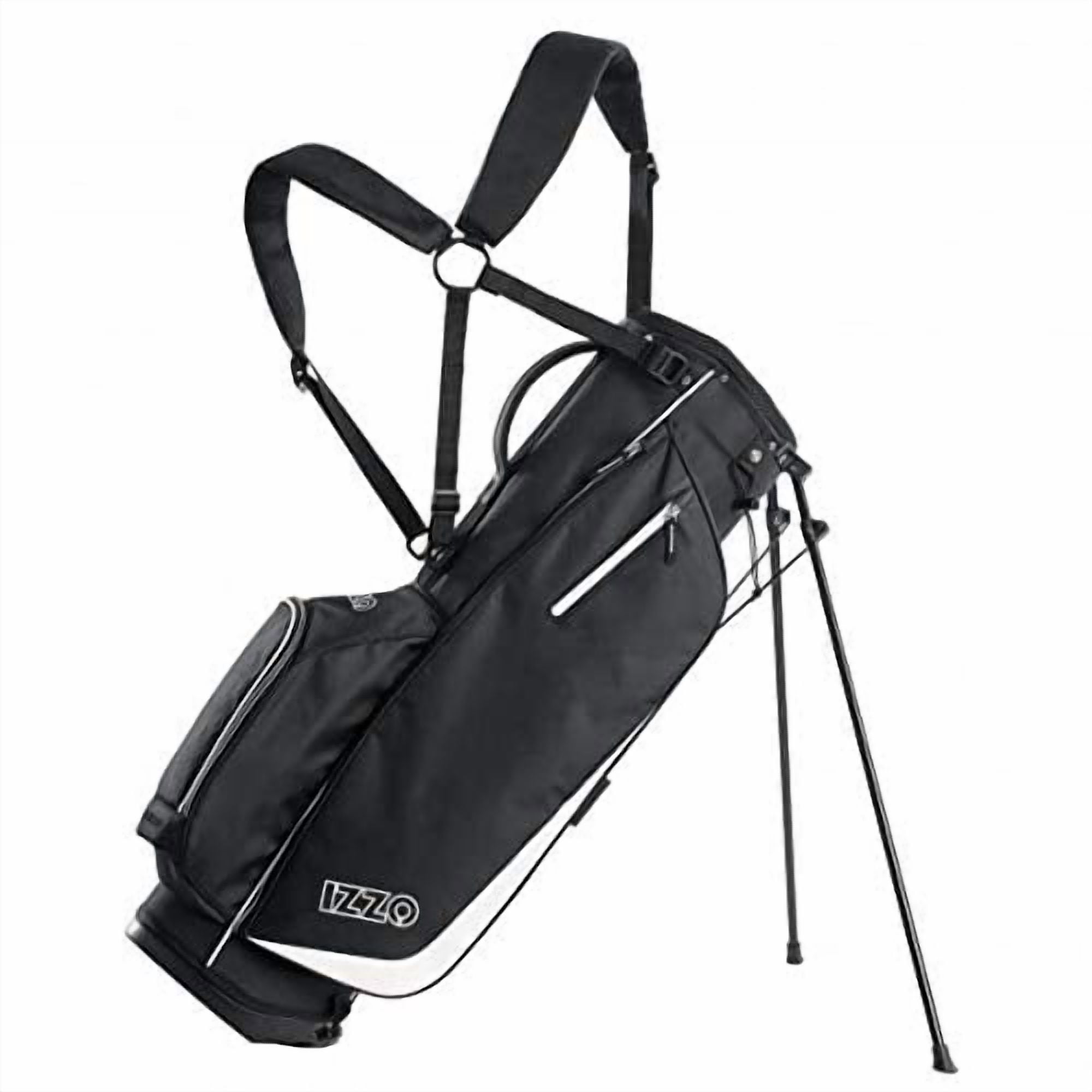 IZZO Golf Ultra-Lite Golf Stand Bag - Black, Only 3.2 lbs