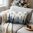 thumbnail image 4 of Tyidzon Christmas Pillow Covers Christmas Tree Design Throw Case, 12x19in Soft Couch Cushion Covers for Sofa Bed, Holiday Party Decor, 4 of 7