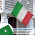 thumbnail image 7 of Italian Italy Flag 3x2 Ft Double Sided Outdoor National-Flags Polyester Material with 2 Metal Grommets, 7 of 7