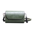 thumbnail image 2 of Camera Fotografía Fotografía bolsa bolso de cuerpo cruzado con bolsillos con de protección de la caja protectora a prueba de golpes PU Bolsa de Verde, 2 of 9