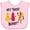 AD-Pink, variant on Inktastic Hey There Buddy with Ketchup Mustard and Hot Dog Boys or Girls Baby Bib