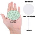 thumbnail image 2 of FMSHPON Geometric Pattern Green Set of 6 Car Coaster for Drinks, Absorbent Ceramic Stone Coasters Cup Mat with Cork Base for Home Kitchen Room Coffee Table Bar Decor, 2 of 5