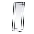thumbnail image 6 of Elegant Decor French Panel Full Length Mirror 30x70 Inch In Black, 6 of 8