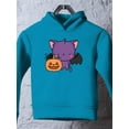 thumbnail image 3 of Cute Spookitty W Pumpkin Hoodie Toddler -Image by Shutterstock,  4 Toddler, 3 of 4