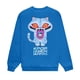thumbnail image 3 of Pop cazadora para niña Demo-n Hunters Round-Neck Sweatshirt,Soft Streetwear Pullover,Cute Long Sleeve Sweatshirt for Fall Winter （Blue）, 3 of 4