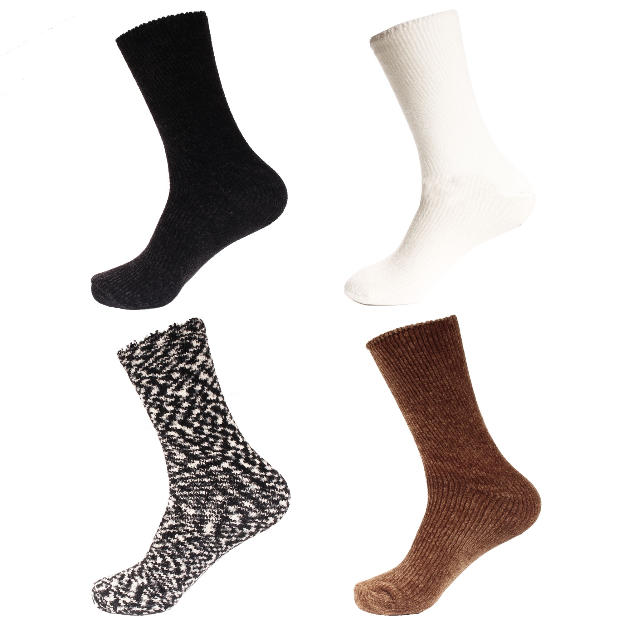 extra wide fluffy socks