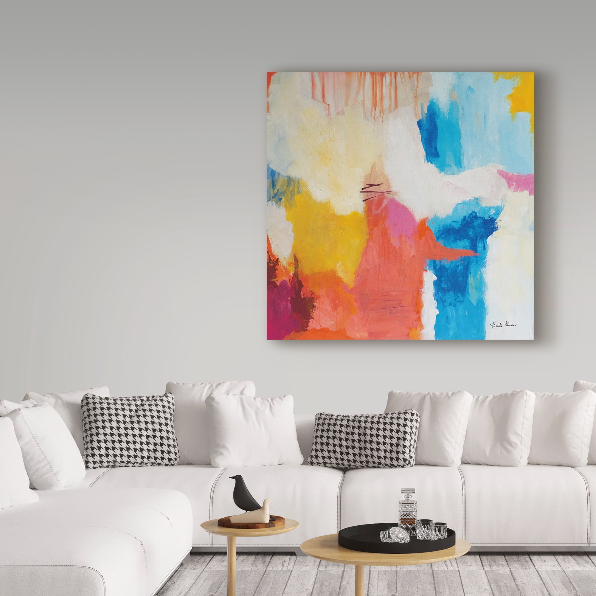 Trademark Fine Art 'Feeling Zen' Canvas Art by Farida Zaman