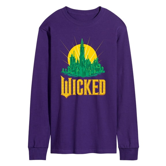 Wicked: Part 2 -  Emerald City - Men's Long Sleeve Graphic T-Shirt