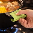 thumbnail image 6 of Lunxisen 2 Pcs Silicone Pot Handle Covers Heat Resistant Pan Grip Sleeves Reusable Non-Scald Handle Protector for Kitchen Frying Skillet Cookware(8.2*4.5cm), 6 of 9