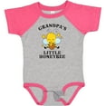 thumbnail image 3 of Inktastic Cute Bee Grandpa's Little Honeybee with Stars Boys or Girls Baby Bodysuit, 3 of 5