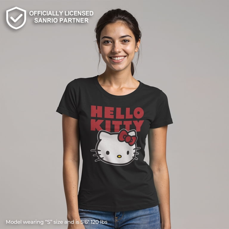 Sanrio Juniors Hello Kitty Classic Logo Portrait T-Shirt