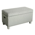 HomePop Juvenile Deluxe Storage Bench, Multiple Colors
