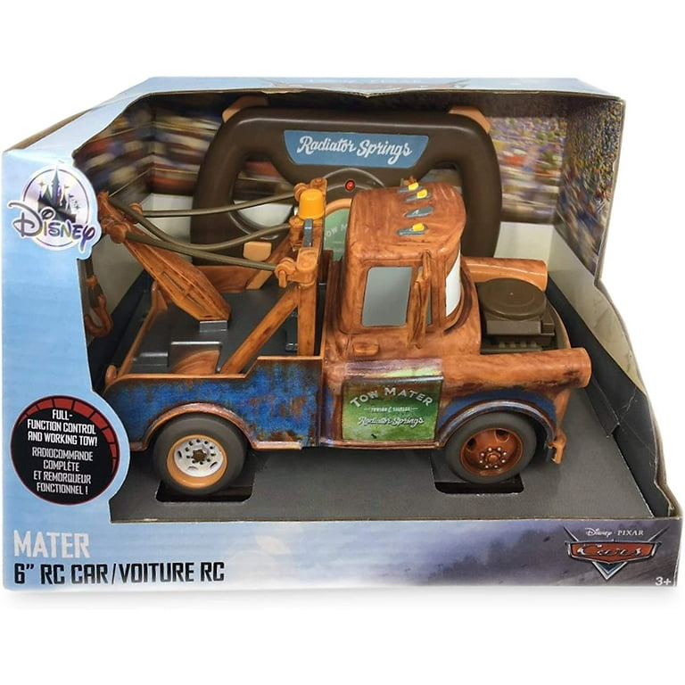 Disney Pixar Cars Kids Radio Racer RC Tow Mater Vehicle with Wheel