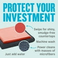 thumbnail image 4 of E-Cloth Granite & Stone Cleaning Kit Contains Effective Streak-Free Microfiber Cleaner for Countertops, 2 Cloth Set, 4 of 8