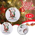 thumbnail image 1 of Xihbxyly Oferta Diaria 2024 Inicio Pegamento de Vidrio Personalizado Decoración Navideña Regalo Regalo Colgante, 1 of 7