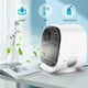 thumbnail image 2 of 300mL Desktop Air Cooler Air Conditioner Fan Small Personal USB Desk Fan Air Cooler 3 Speeds Cooling Fan for Home Room Office, 2 of 5