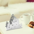thumbnail image 3 of Dengmore Christmas Tree Napkin Holder Stainless Steel Napkin Holder Napkin Holder Western Restaurant Christmas Decoration Paper Towel Holder Modern Paper Napkin Holder, 3 of 5