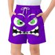 thumbnail image 1 of Pantalones cortos infantiles con bolsillo, cordón elástico, estampados, estilo casual, bañador, cinco puntos., 1 of 8