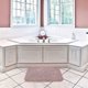 thumbnail image 3 of Extra Thick Bath Mat Water Absorbent Microfiber Bathroom Rug Washable Non-Slip Plush Carpet (Pink 40x60cm)-rx, 3 of 5