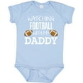 thumbnail image 3 of Inktastic Watching Football with My Daddy Boys or Girls Baby Bodysuit, 3 of 5