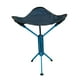thumbnail image 2 of Taburete de camping, taburete plegable portátil, reposapiés, silla pequeña plegable portátil para Azul Azul Oscuro, 2 of 9