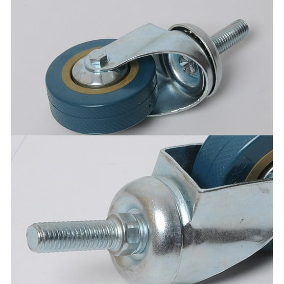 OULII 4Pcs Castor Wheels Heavy Duty PVC Quiet Operation for