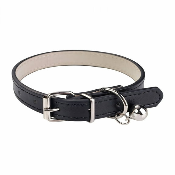 GASTROPOD Cat Collar Instagram Trendy Cat Collar with Bells Pet Charm Small Dog Collar,Black