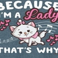 thumbnail image 3 of Disney - The Aristocats - Because I'm A Lady - Women's Racerback Tank Top, 3 of 5