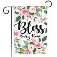 thumbnail image 2 of Briarwood Lane Floral Bless Our Home Double-Sided Garden Flag, 2 of 4