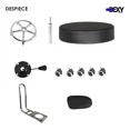 thumbnail image 3 of Silla Taburete Oficina 360° Ajustable Con Respaldo, 3 of 8